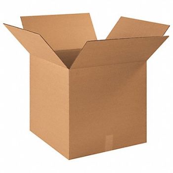 GRAINGER APPROVED Shipping Box 19x19x19 in, 493T74