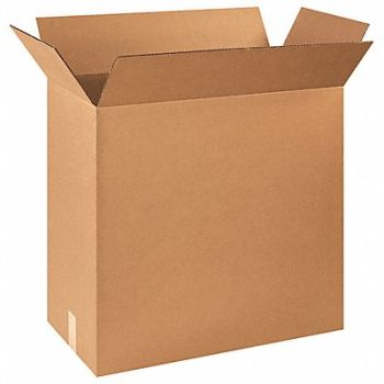 GRAINGER APPROVED Shipping Box 24x12x24 in, 493T98