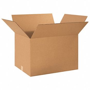 GRAINGER APPROVED Shipping Box 24x17x15 in, 493U06