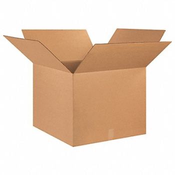 GRAINGER APPROVED Shipping Box 25x25x20 in, 493U25