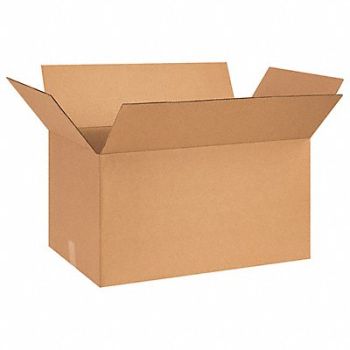 GRAINGER APPROVED Shipping Box 26x16x14 in, 493U28