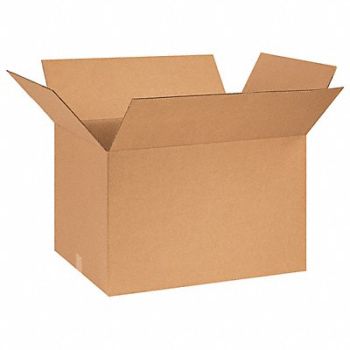 GRAINGER APPROVED Shipping Box 26x18x16 in, 493U31