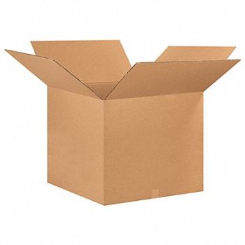 GRAINGER APPROVED Shipping Box 26x26x20 in, 493U35