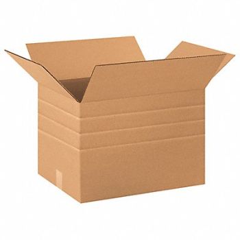 GRAINGER APPROVED Shipping Box 20x12x12-6 in, 493U74