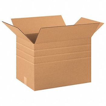 GRAINGER APPROVED Shipping Box 20x14x14-8 in, 493U75