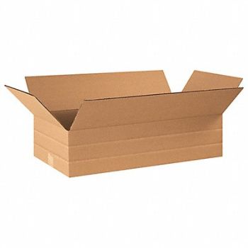 GRAINGER APPROVED Shipping Box 24x12x6-2 in, 493U77