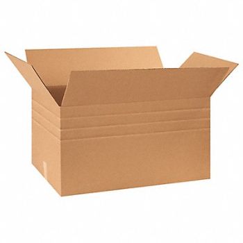 GRAINGER APPROVED Shipping Box 30x17x16-10 in, 493U84