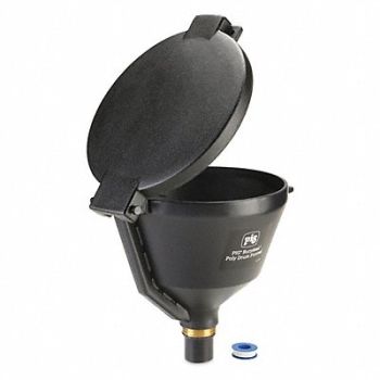 PIG Drum Funnel Black Polyethylene Buttress, 493W74
