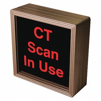 TAPCO Custom Backlit Sign 2-1/4 Lx7 Wx7 H, 493Y33