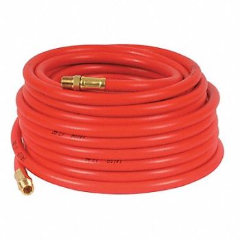 CONTINENTAL Air Hose 1/4 I.D. 50 ft., 493Y78