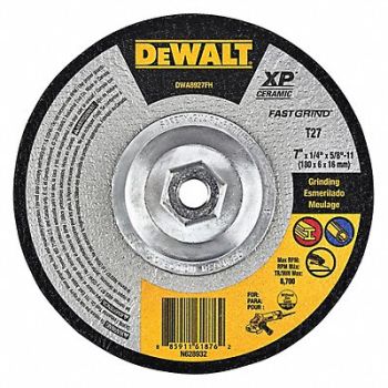 DEWALT Abrasive Cut-Off Wheel 7 Wheel dia., 493Z95