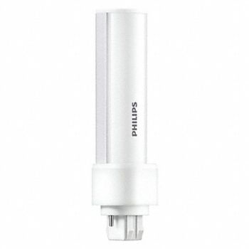 PHILIPS LED Bulb PL-C 4000K 580 lm 5W, 494C84
