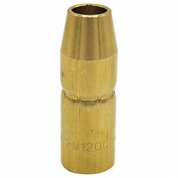 MILLER ELECTRIC MILLER Brass Conical MIG Weld Nozzle PK2, 494D64