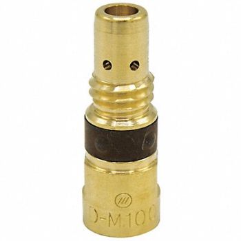 MILLER ELECTRIC MILLER D-M100 Brass MIG Gas Diffuser PK2, 494D65