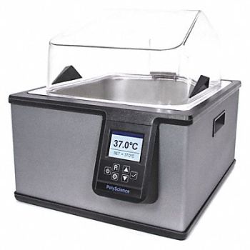 POLYSCIENCE Water Bath 120V Digital Display 8.6A 10L, 494F25