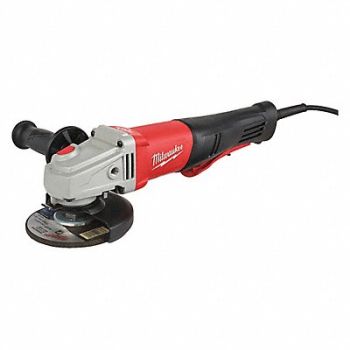 MILWAUKEE Angle Grinder 11 A Barrel Grip 5.9 lb, 494F37