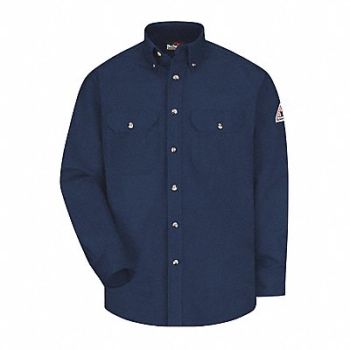 VF IMAGEWEAR K1945 Flame-Resistant Collared Shirt Navy, 494G81