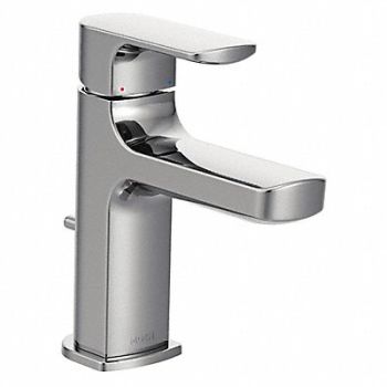 Straight Chrome Moen Rizon Brass 1.2gpm, 494L77