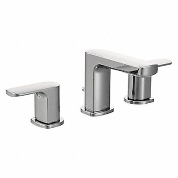 Straight Chrome Moen Rizon Brass 1.2gpm, 494L79