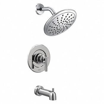 GIBSON Tub Shower Trim Kit Flat Circle 1.75 gpm, 494M17