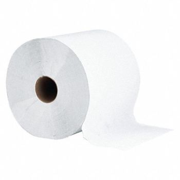 ABILITY ONE Paper Towel Roll Continuous White PK6, 494M32