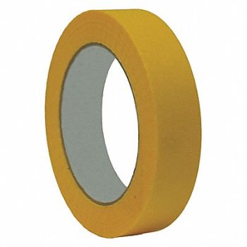 GRAINGER APPROVED Masking Tape 2 W 60 yd L Yellow, 497C05