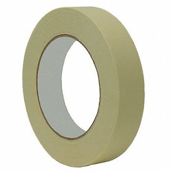 GRAINGER APPROVED Masking Tape 3 W 60 yd L Tan, 497C10