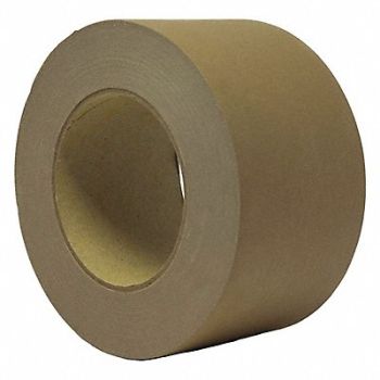 GRAINGER APPROVED Masking Tape 4 W 60 yd L Brown, 497C49