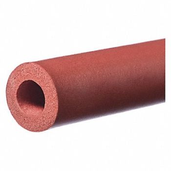 GRAINGER APPROVED Silicone Tube Outside Dia 2 in L 2 ft, 787G18