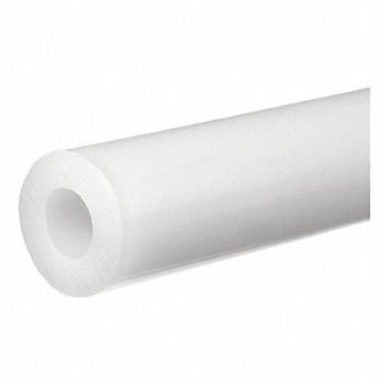 GRAINGER APPROVED K7387 PlstcTube PTFE 3ft 1 1/4 ID 1 1/2 OD Wht, 60TY51