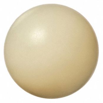 GRAINGER APPROVED Plastic Ball 1 in Dia Nylon 6/6 PK5, 497Y85