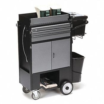 FLEXCART Black Light Duty Tool Utility Cart, 498X56
