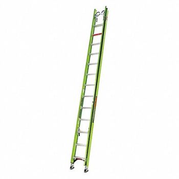 LITTLE GIANT Extension Ladder 300 lb Cap. Fiberglass, 498Y87