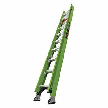 LITTLE GIANT Extension Ladder 300 lb Cap. Fiberglass, 498Y93