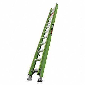 LITTLE GIANT Extension Ladder 300 lb Cap. Fiberglass, 498Y95