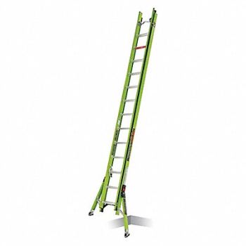 LITTLE GIANT Extension Ladder 300 lb Cap. Fiberglass, 498Z06