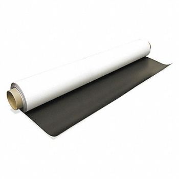GRAINGER APPROVED Magnetic Sheet 25 ft Lx40 W 0.03 Thick, 499A63