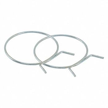 GRAINGER APPROVED Metal Vent Clamp For Use with Dryers PK2, 499A86