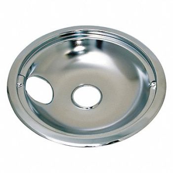 GRAINGER APPROVED Drip Bowl 8 Range Type Fits GE PK6, 499C17