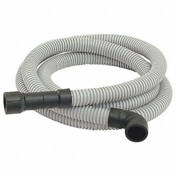 GRAINGER APPROVED Discharge Hose Plastic For Dishwasher, 499C71