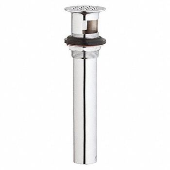 GROHE Grid Strainer 6-1/2in L 2-1/8in OD, 499F19