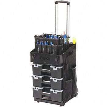 FLEXCART Tool Tower 15 W 1 Drawer 22 lb Cap., 499H51