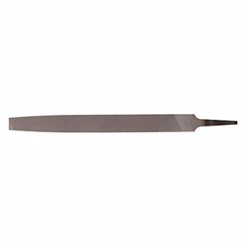 NICHOLSON Hand File 4 L Bastard Cut Tang Handle, 499H98
