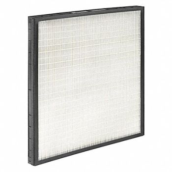 AIR HANDLER Mini-Pleat Air Filter 24x24x2 MERV 14, 499J56