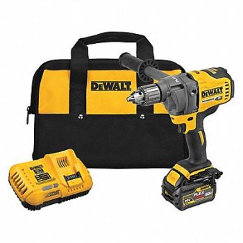 DEWALT Drill Kit Cordless 600 RPM 60V DC, 499M20