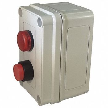 HOFFMAN Push Button Cntrol Station 1NO No Legend, 49A495