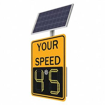 TAPCO LED Radar Speed Sign Aluminum 29 x 23, 49AE16