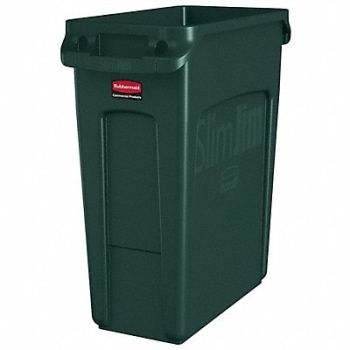 RUBBERMAID COMMERCIAL PRODUCTS J6250 Utility Container 16 gal Plastic Green, 49AJ48
