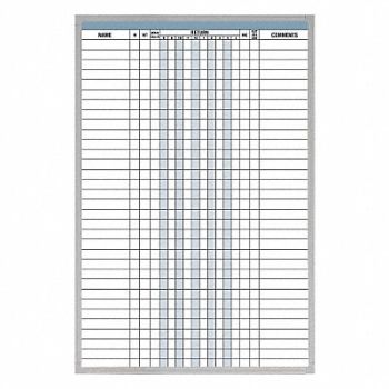 MAGNA VISUAL In/Out Board 36in.Hx24in.W Silver Frame, 49AV24