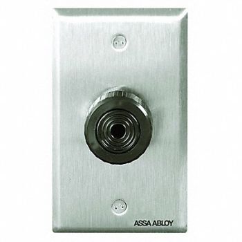 SECURITRON Piezo Sounder Single Gang Metal, 49AV62